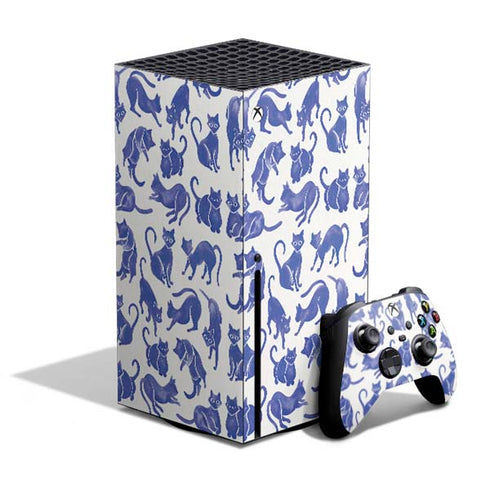Blue Cats by Cat Coq Xbox Series X Skins