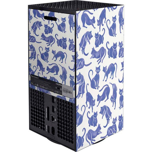 Blue Cats by Cat Coq XBox Series X Digital Edition Bundle Skin