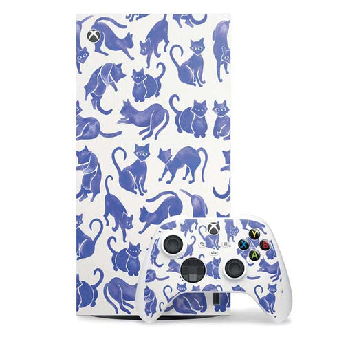 Blue Cats by Cat Coq Xbox Series X Skins