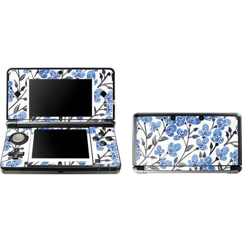 Blue Cherry Blossoms by Cat Coq Nintendo Skins