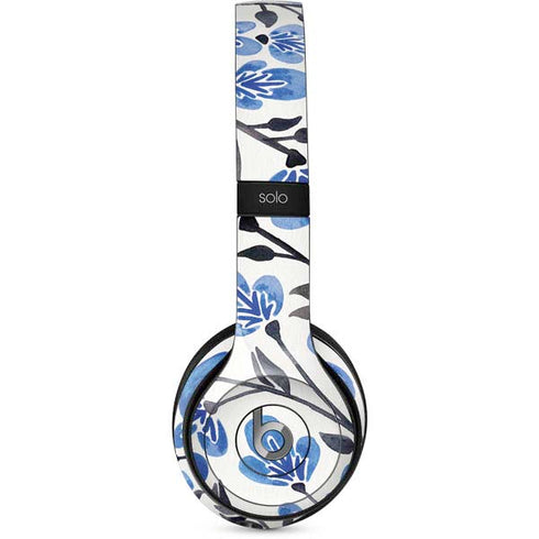 Blue Cherry Blossoms by Cat Coq Beats Solo 2 Wired Skin