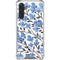 Blue Cherry Blossoms by Cat Coq Galaxy A17 Clear Case