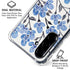 Blue Cherry Blossoms by Cat Coq Galaxy A36 5G Clear Case