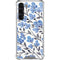 Blue Cherry Blossoms by Cat Coq Galaxy S24 FE Clear Case