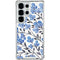 Blue Cherry Blossoms by Cat Coq Galaxy S25 Ultra Clear Case