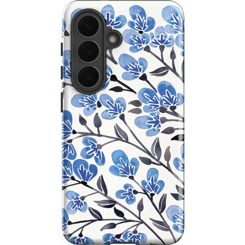 Blue Cherry Blossoms by Cat Coq Galaxy S26 Impact Case
