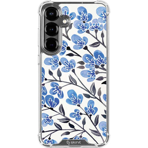 Blue Cherry Blossoms by Cat Coq Galaxy S26 Plus Clear Case