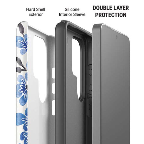 Blue Cherry Blossoms by Cat Coq Galaxy S26 Ultra Impact Case