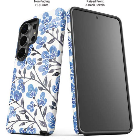 Blue Cherry Blossoms by Cat Coq Galaxy S26 Ultra Impact Case