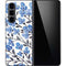 Blue Cherry Blossoms by Cat Coq Galaxy Z Fold5 5G Skin