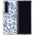 Blue Cherry Blossoms by Cat Coq Galaxy Z Fold6 Clear Case