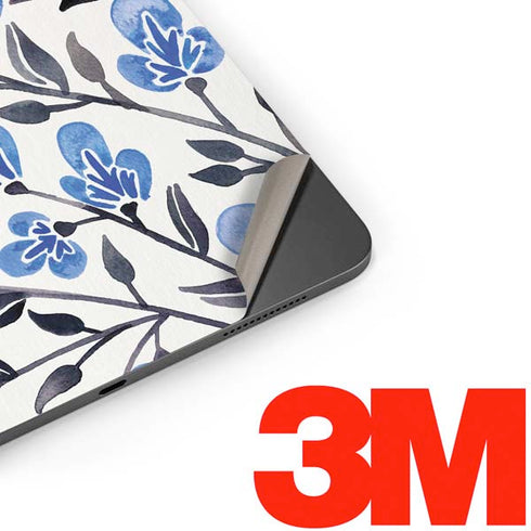 Blue Cherry Blossoms by Cat Coq Apple iPad Pro Skin