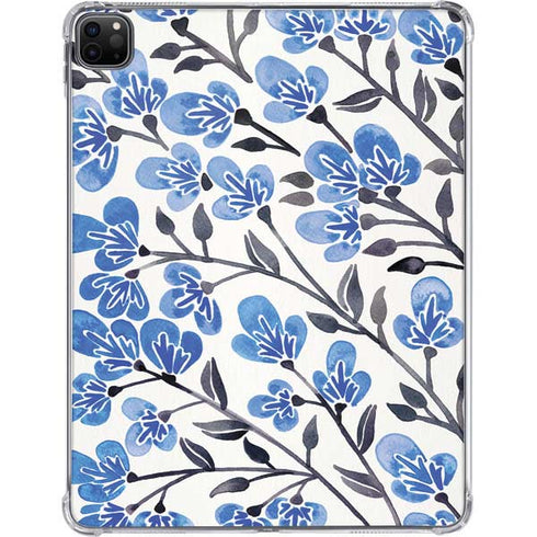 Blue Cherry Blossoms by Cat Coq iPad Pro 11in (2024) Clear Case