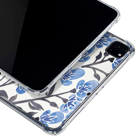 Blue Cherry Blossoms by Cat Coq iPad Pro 11in (2024) Clear Case