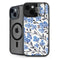 Blue Cherry Blossoms by Cat Coq iPhone 14 Plus Kickstand Case