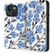 Blue Cherry Blossoms by Cat Coq iPhone 15 Folio Case