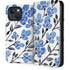 Blue Cherry Blossoms by Cat Coq iPhone 15 Plus Folio Case