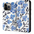Blue Cherry Blossoms by Cat Coq iPhone 15 Pro Max Folio Case