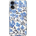 Blue Cherry Blossoms by Cat Coq iPhone 16 Plus Skin