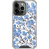 Blue Cherry Blossoms by Cat Coq iPhone 16 Pro Clear Case