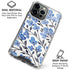 Blue Cherry Blossoms by Cat Coq iPhone 16 Pro Clear Case