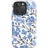 Blue Cherry Blossoms by Cat Coq iPhone 16 Pro Impact Case