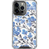 Blue Cherry Blossoms by Cat Coq iPhone 16 Pro Max Clear Case
