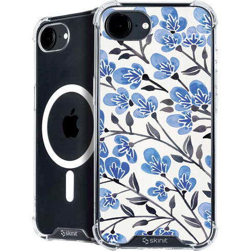 Blue Cherry Blossoms by Cat Coq iPhone 16e MagSafe Case