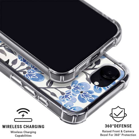 Blue Cherry Blossoms by Cat Coq iPhone 16e MagSafe Case