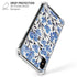 Blue Cherry Blossoms by Cat Coq iPhone X/XS Clear Case