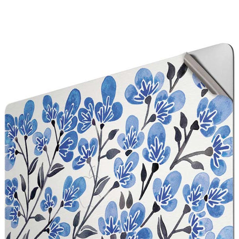Blue Cherry Blossoms by Cat Coq Apple MacBook Pro 16-inch Skin