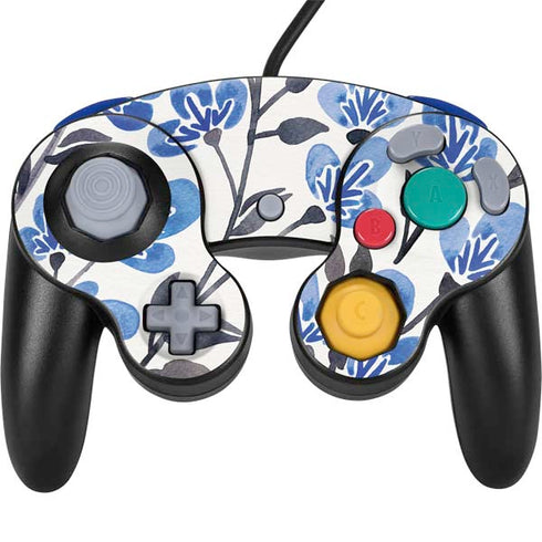 Blue Cherry Blossoms by Cat Coq Nintendo Skins