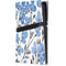 Blue Cherry Blossoms by Cat Coq PS5 Pro Console Skin
