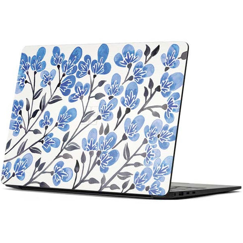 Blue Cherry Blossoms by Cat Coq Surface Laptop 7 15in Skin
