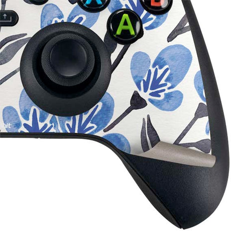 Blue Cherry Blossoms by Cat Coq XBox Series X Digital Edition Bundle Skin