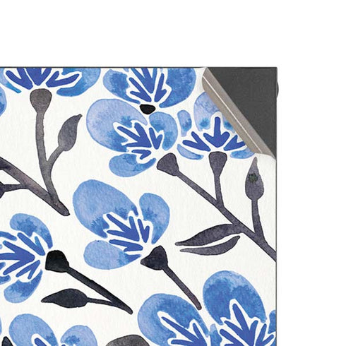 Blue Cherry Blossoms by Cat Coq XBox Series X Digital Edition Console Skin