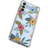 Blue Fall Flowers Gabb Phone 4 Clear Case