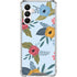 Blue Fall Flowers Galaxy A16 5G Clear Case