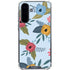 Blue Fall Flowers Galaxy A36 5G Clear Case