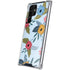 Blue Fall Flowers Galaxy S23 Ultra Clear Case