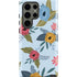 Blue Fall Flowers Galaxy S23 Ultra Pro Case