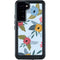Blue Fall Flowers Galaxy S24 Plus Waterproof Case