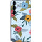 Blue Fall Flowers Galaxy S24 Skin