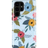 Blue Fall Flowers Galaxy S25 Ultra Impact Case