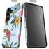 Blue Fall Flowers Galaxy S26 Impact Case