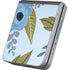 Blue Fall Flowers Galaxy Z Flip6 Skin