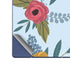 Blue Fall Flowers Galaxy Z Fold6 Skin