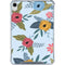 Blue Fall Flowers iPad 11th Gen (2025) Clear Case