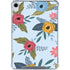 Blue Fall Flowers iPad 11th Gen (2025) Clear Case