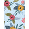Blue Fall Flowers Apple iPad Air Skin
